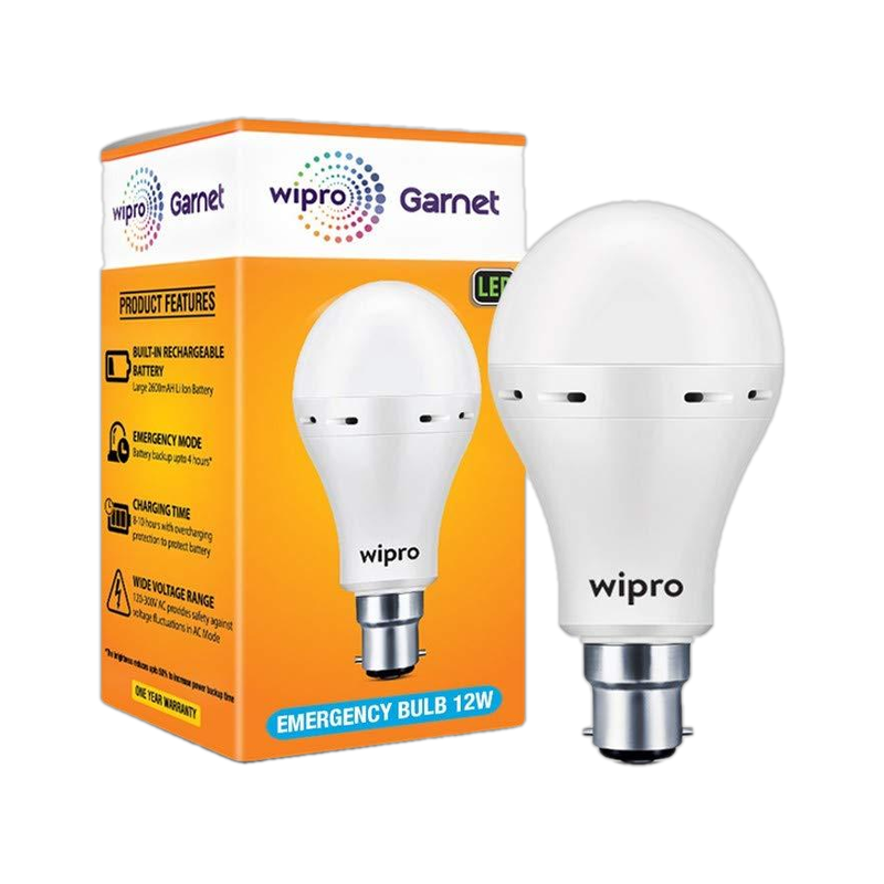 Wipro Garnet 12W inverter LED bulb