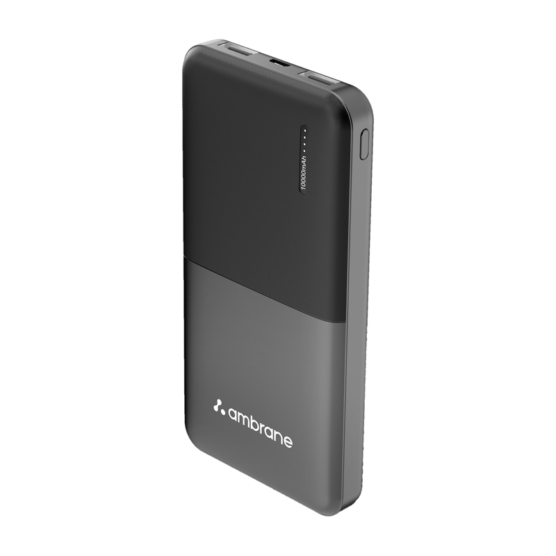 Ambrane 10000mAh 12W compact power bank