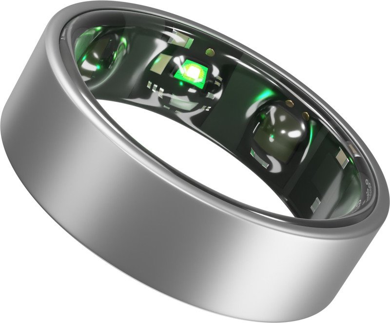 Gabit Smart Ring with titanium build and charging case