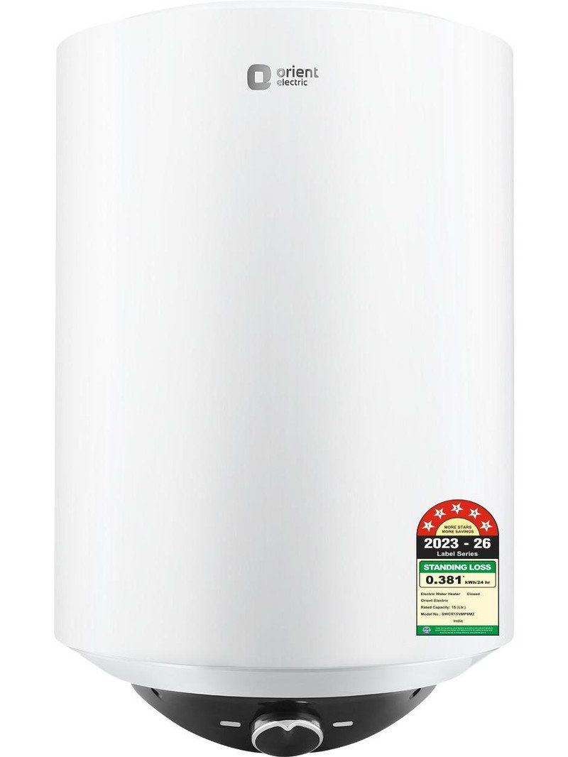 Orient Electric Cronos Pro 15 litre storage water geyser, white