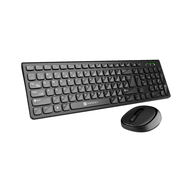 Portronics Key7 Combo wireless keyboard and mouse product photo