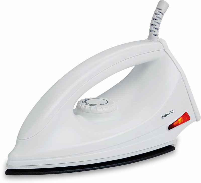 Bajaj Majesty DX 6 1000W dry iron in white