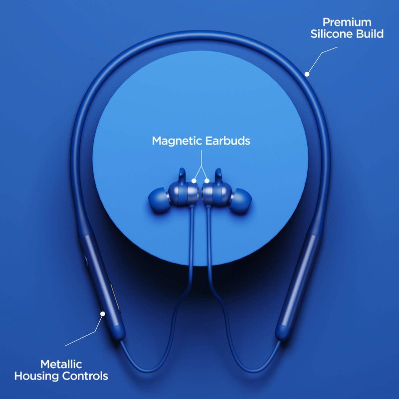 boAt Rockerz 330 neckband earphones product photo