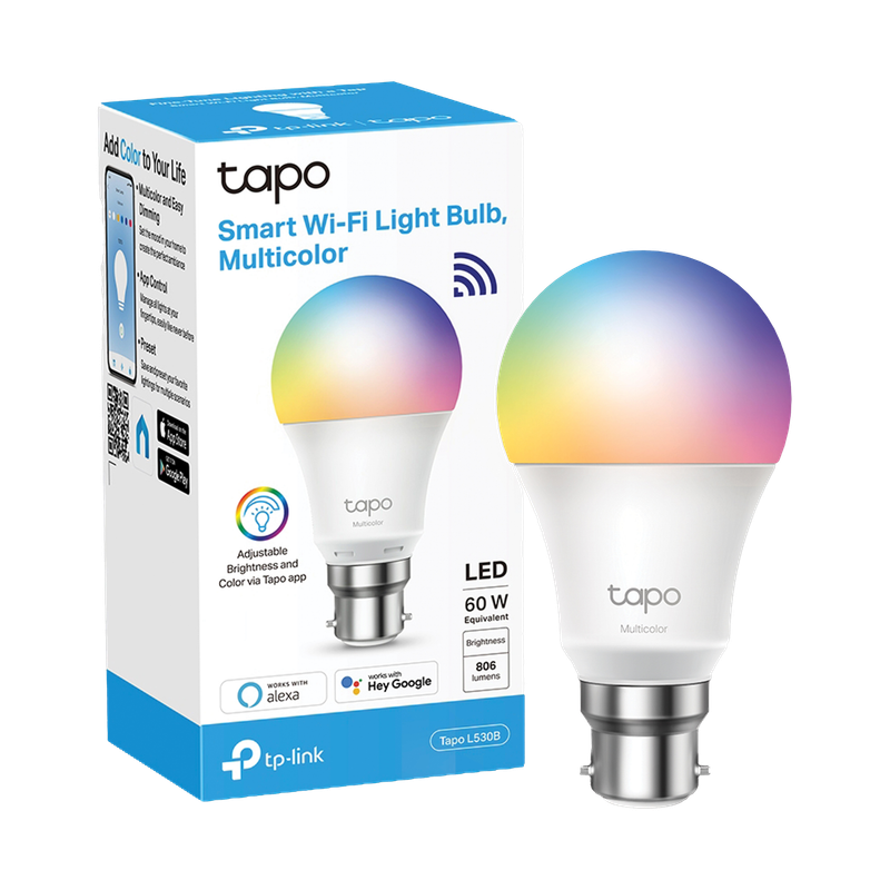 TP-Link Tapo L530B multicolor smart Wi-Fi light bulb product photo