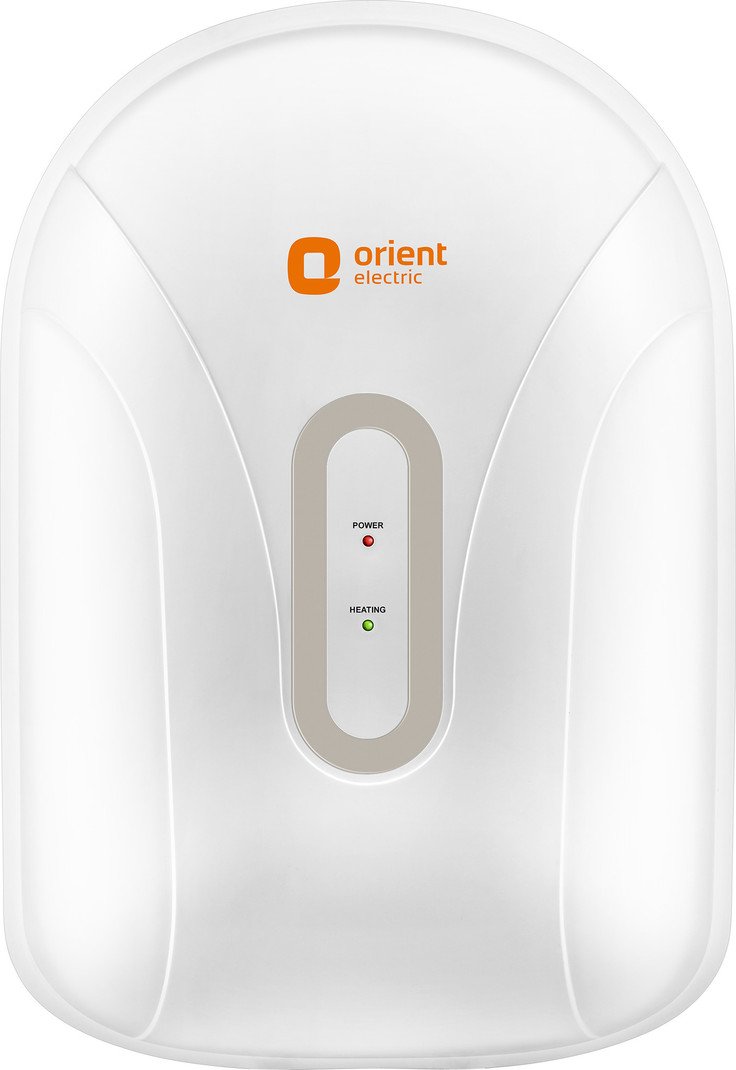 Orient Electric Aquapro 3 litre instant water geyser, white wall-mounted